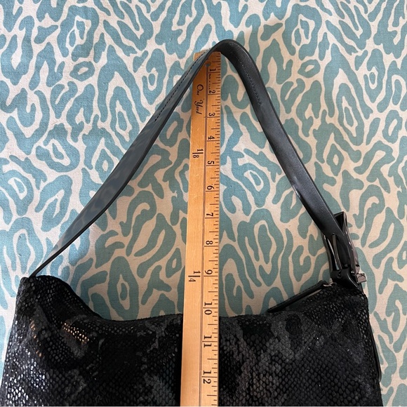 SABINA Genuine Leather Snake Texture Bag - Picture 12 of 14